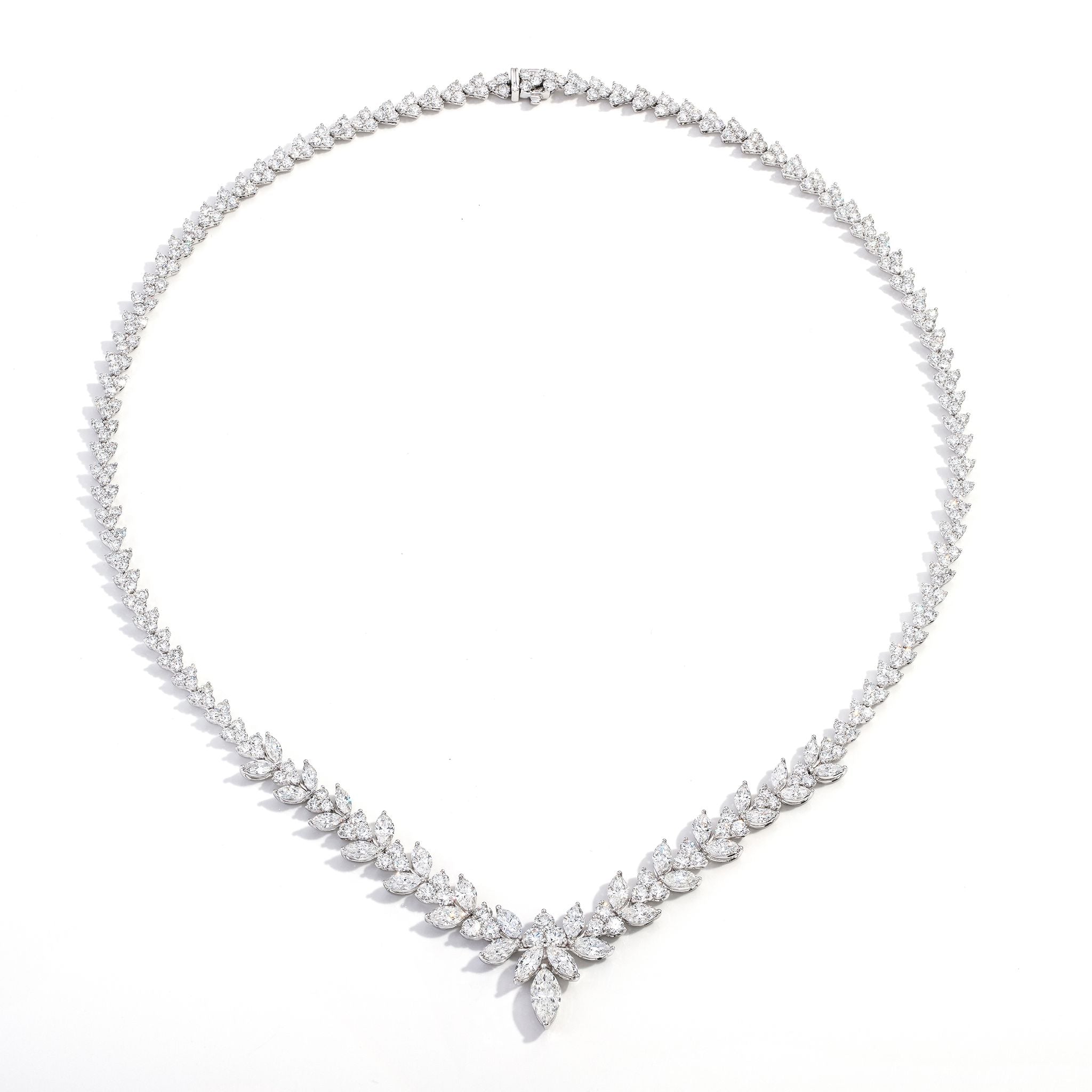 Marquise Leaf Necklace