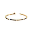 Sapphire and Diamond Bracelet Tennis