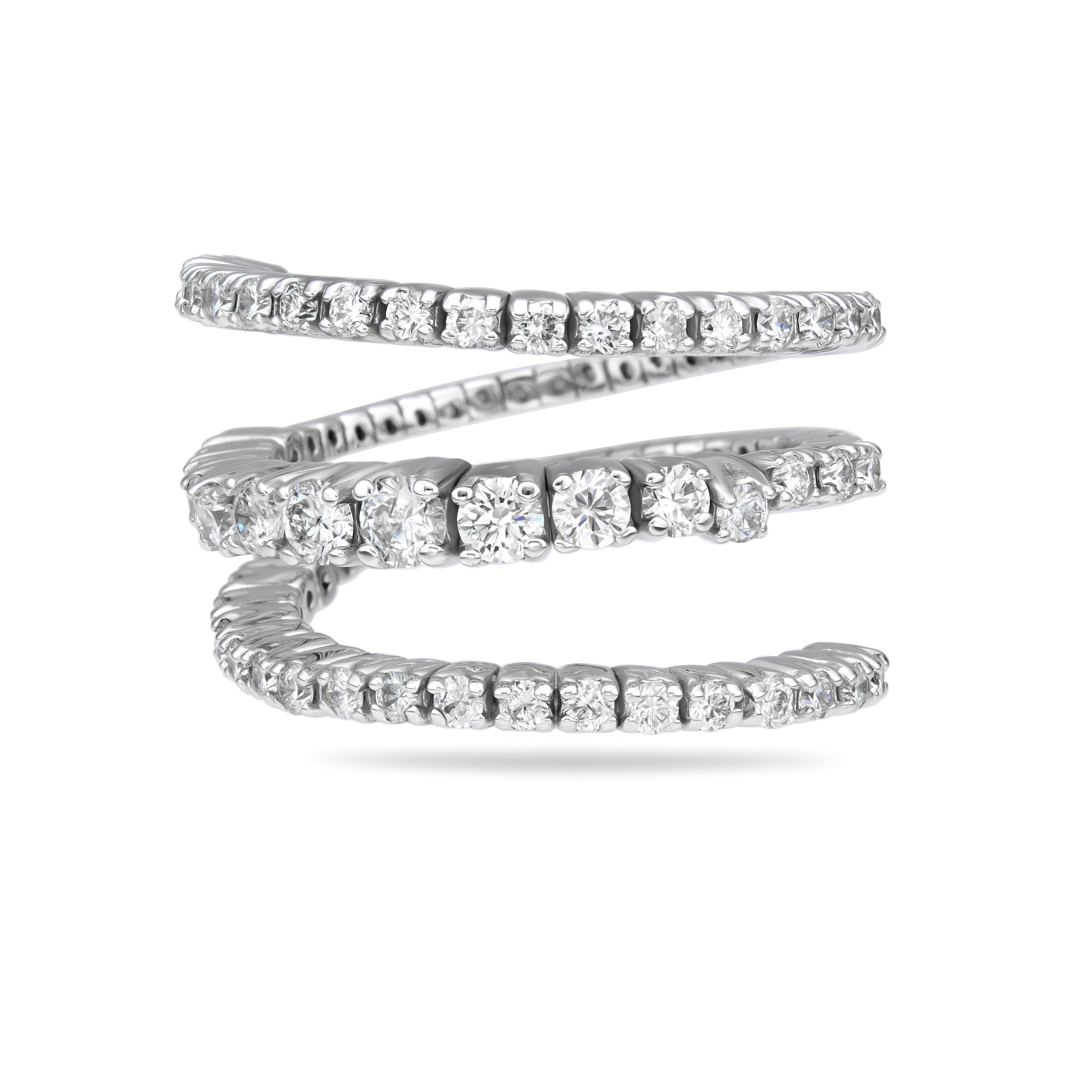 Graduated Spiral Ring