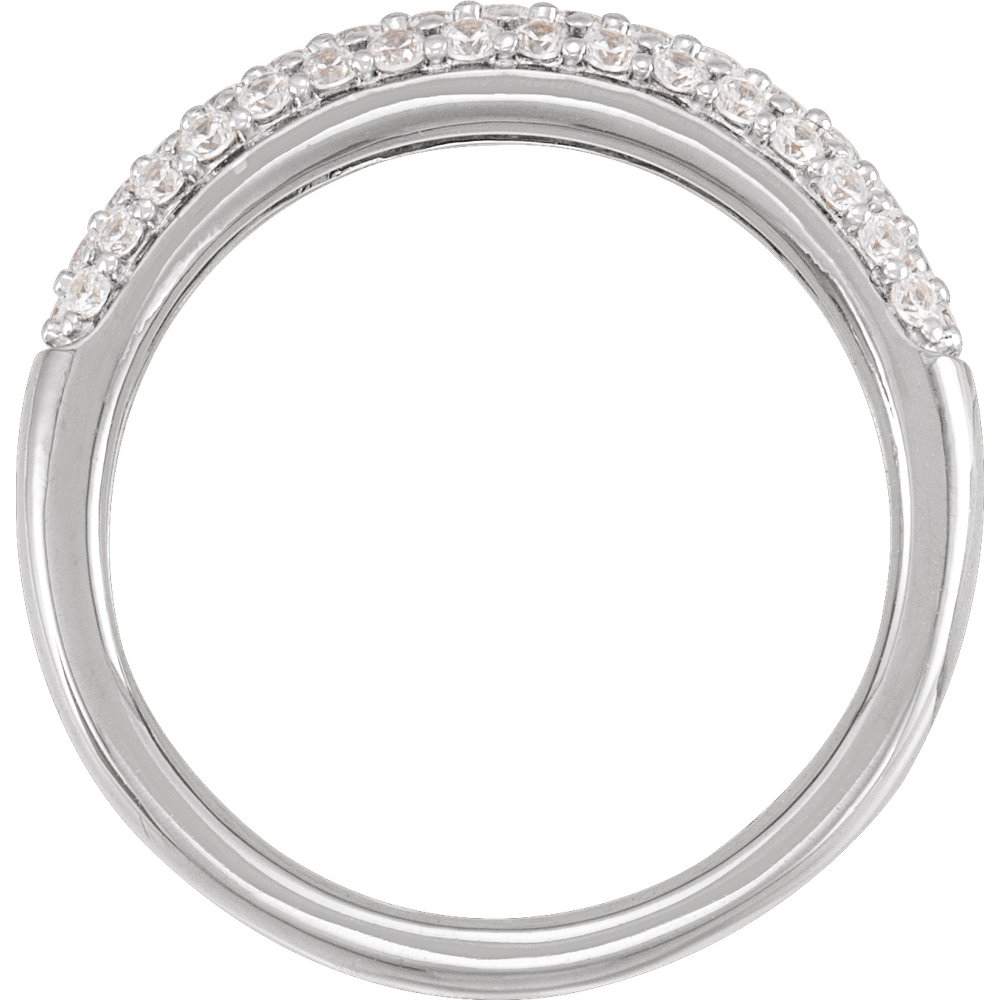 Éternelle 14k Gold Pavé Ring