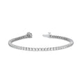 Natural Diamond Tennis Bracelet in 14K White Gold – 1.96ctw