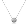 Natural Diamond Cluster Pendant in 14K Gold – 0.82ctw