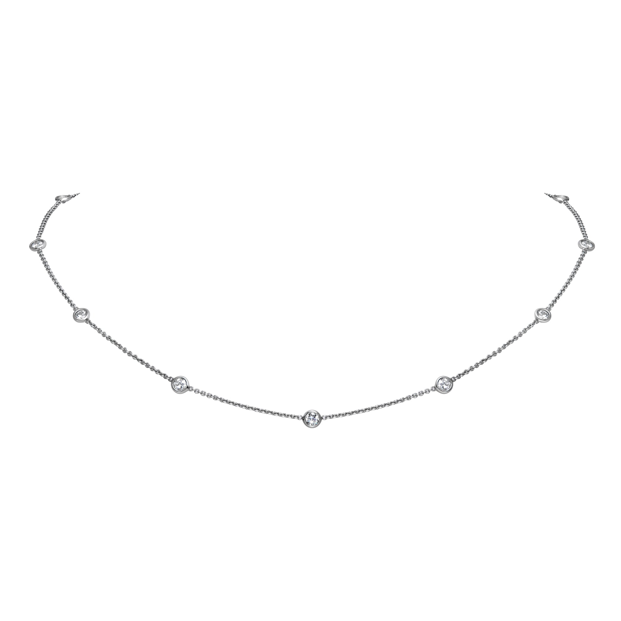 Diamonds By The Yard Necklace