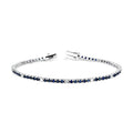 Alternating Diamond & Fancy Color Bracelet