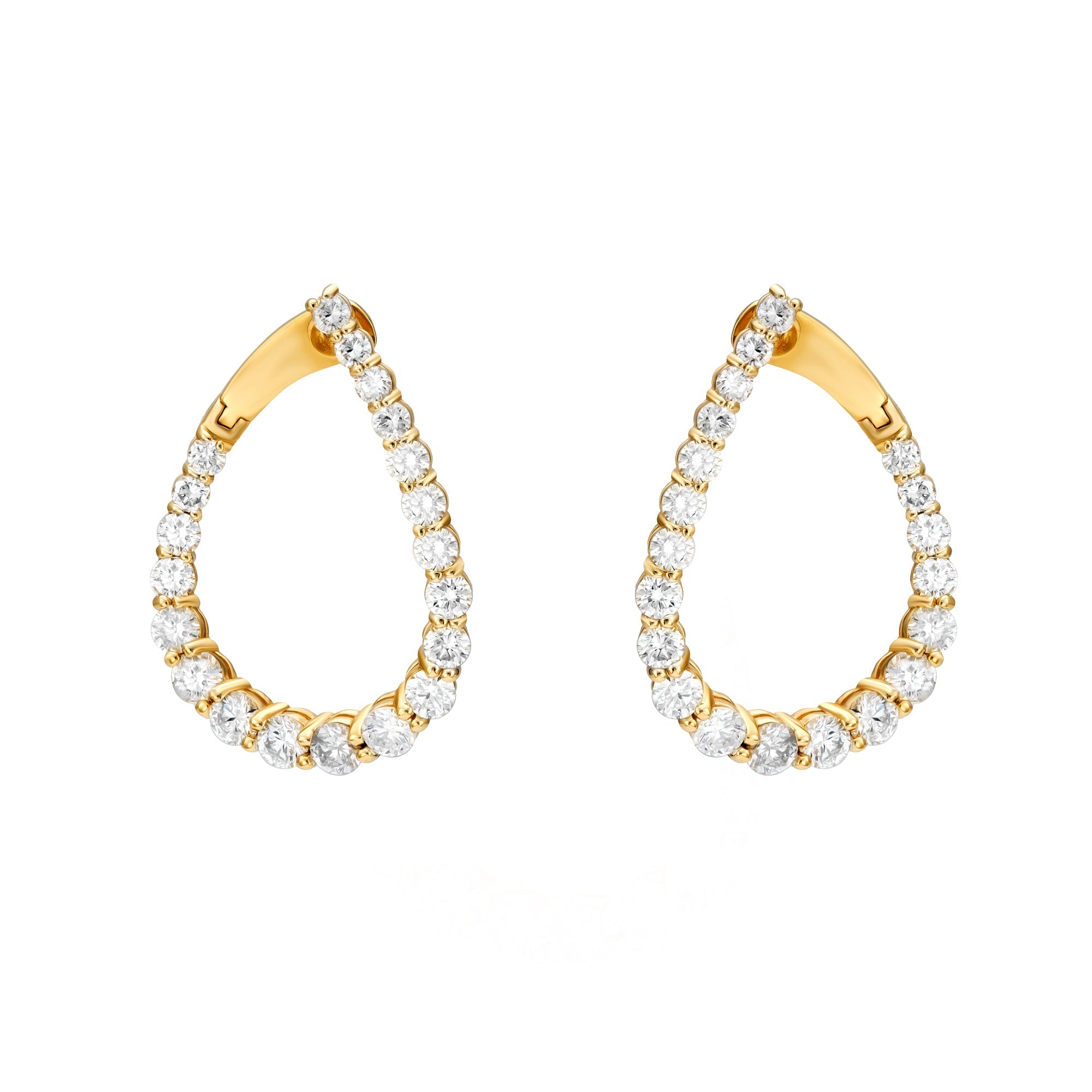 Graduated Front to Back Hoops