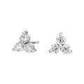 Diamond Trio Stud Earrings