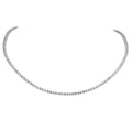 Halfway Illusion Tennis Necklace
