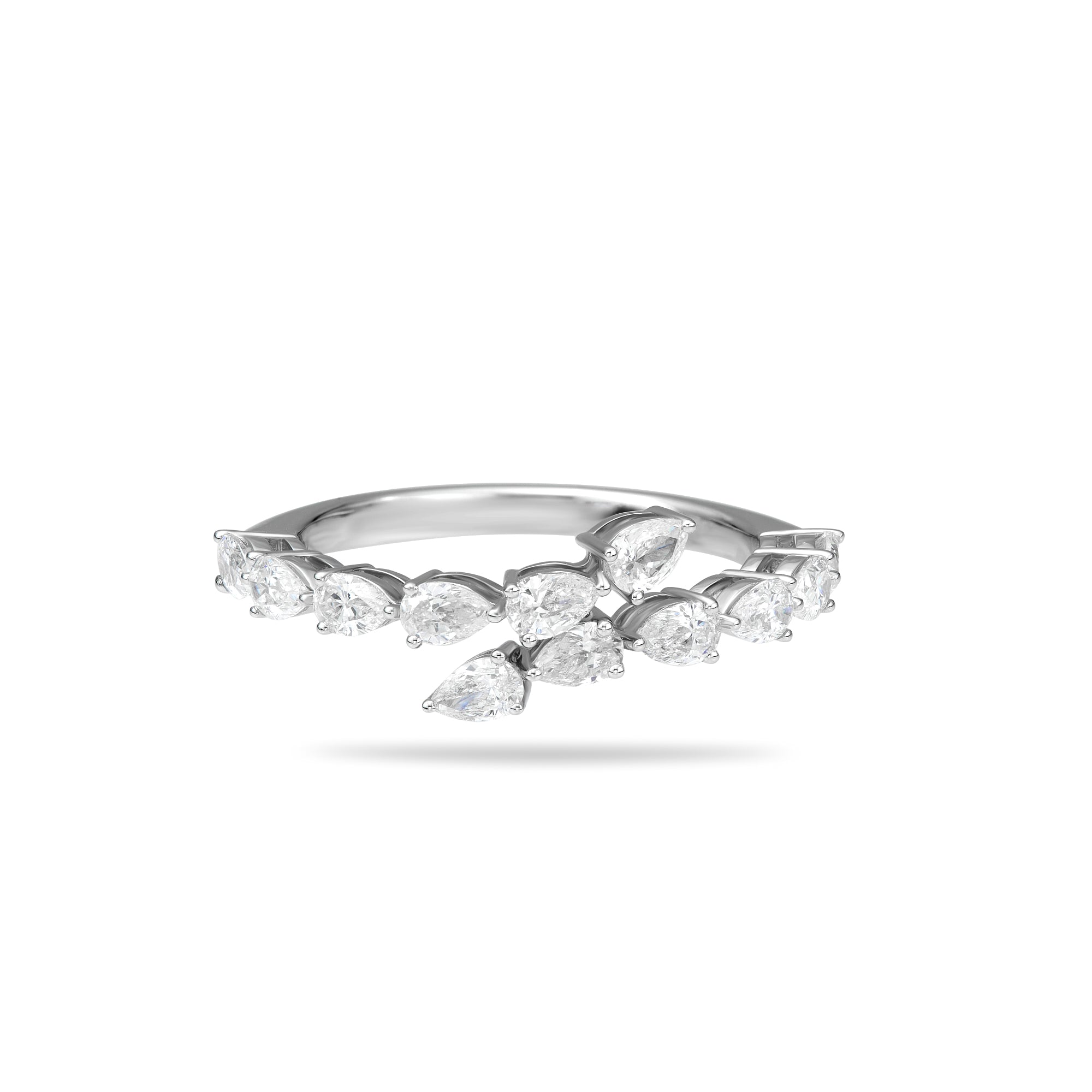 Pear Shape Wrap Ring