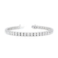 Oval Vertical Tennis Bracelet