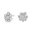 Scattered Cluster Floral Stud Earrings