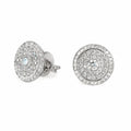 Diamond Disc Cufflinks