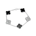Fancy & Diamond Clover Bracelet