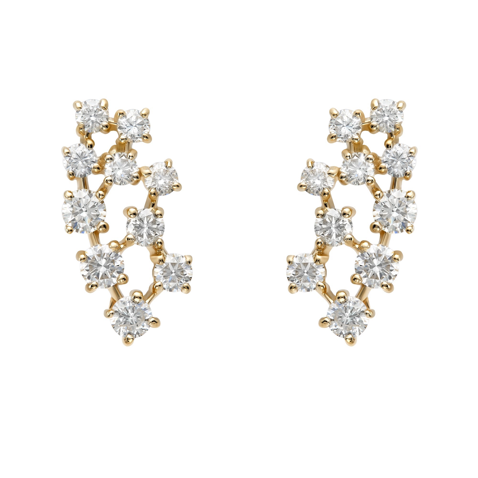 Cluster Grape Earrings