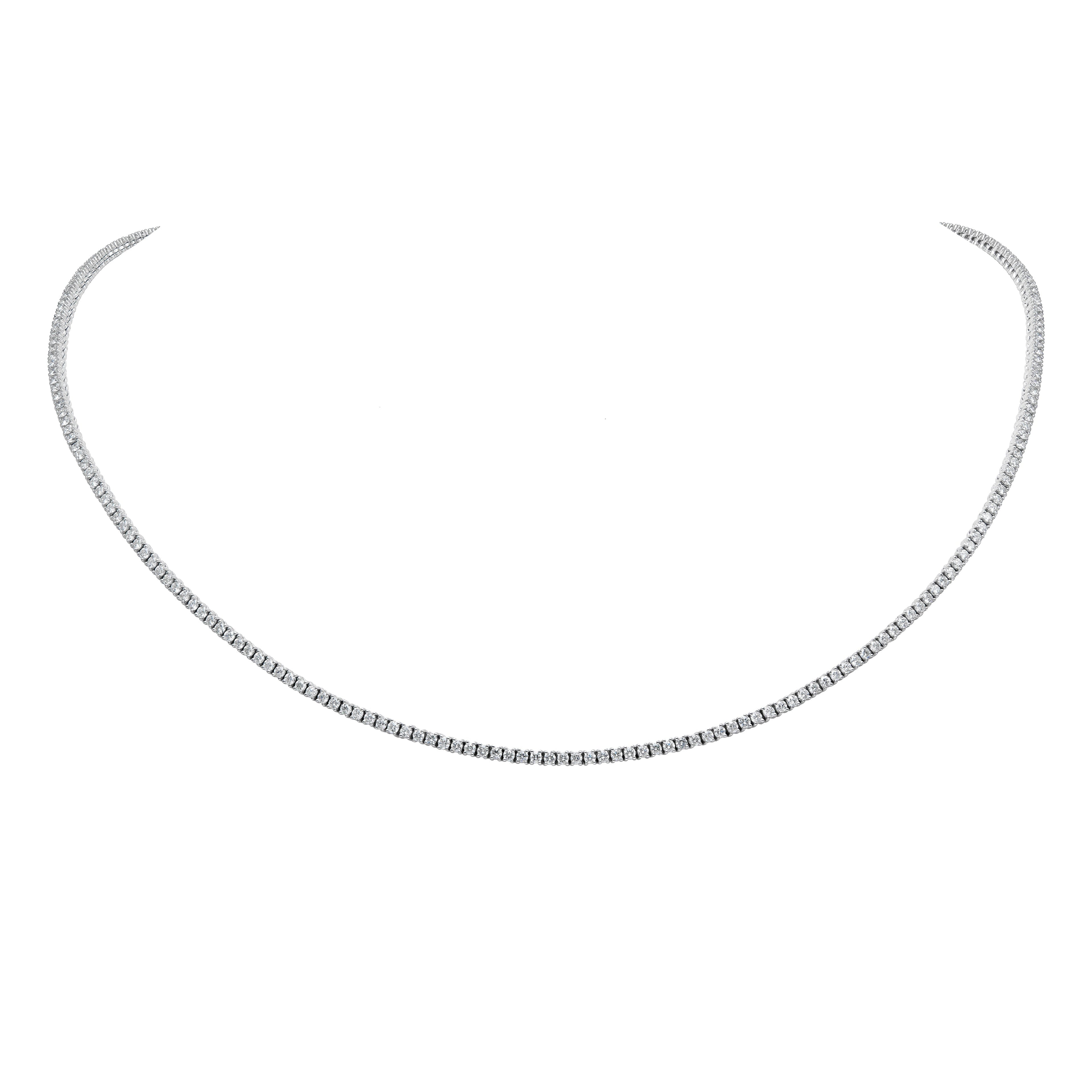 Lightweight Tennis Necklace